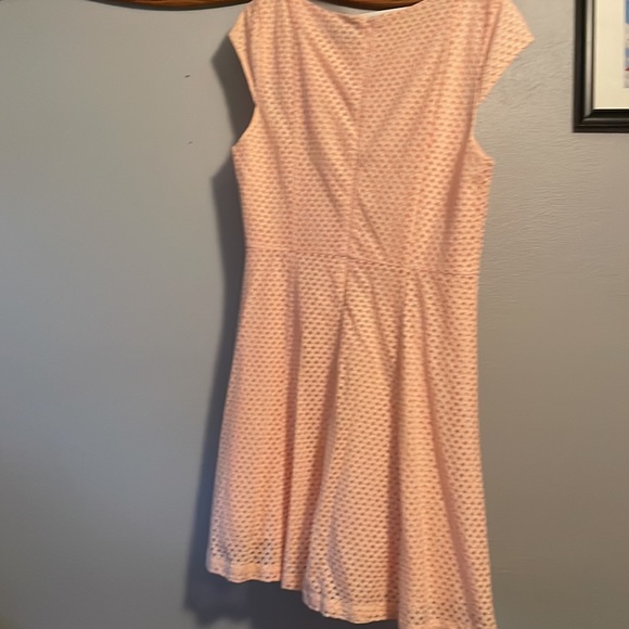 Lark & Ro Pink Eyelet Dress - Picture 2 of 2